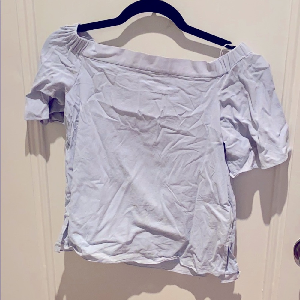 Tibi off-the-shoulder blouse